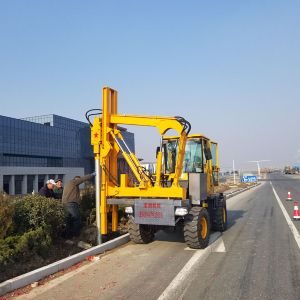 济宁宏润机械高速公路护栏打桩机